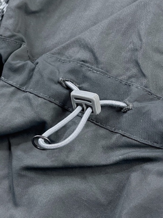 Eddie Bauer Vest Grey Travex Full Zip Hooded Windbreaker Vest Size M - Picture 7 of 8